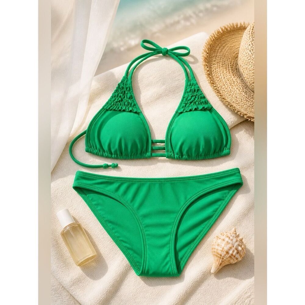 GREEN BIKINI LIGHTLY PADDED